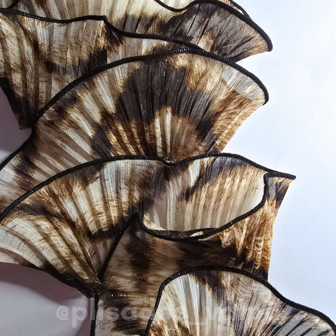 Plisado gasa / savage gold