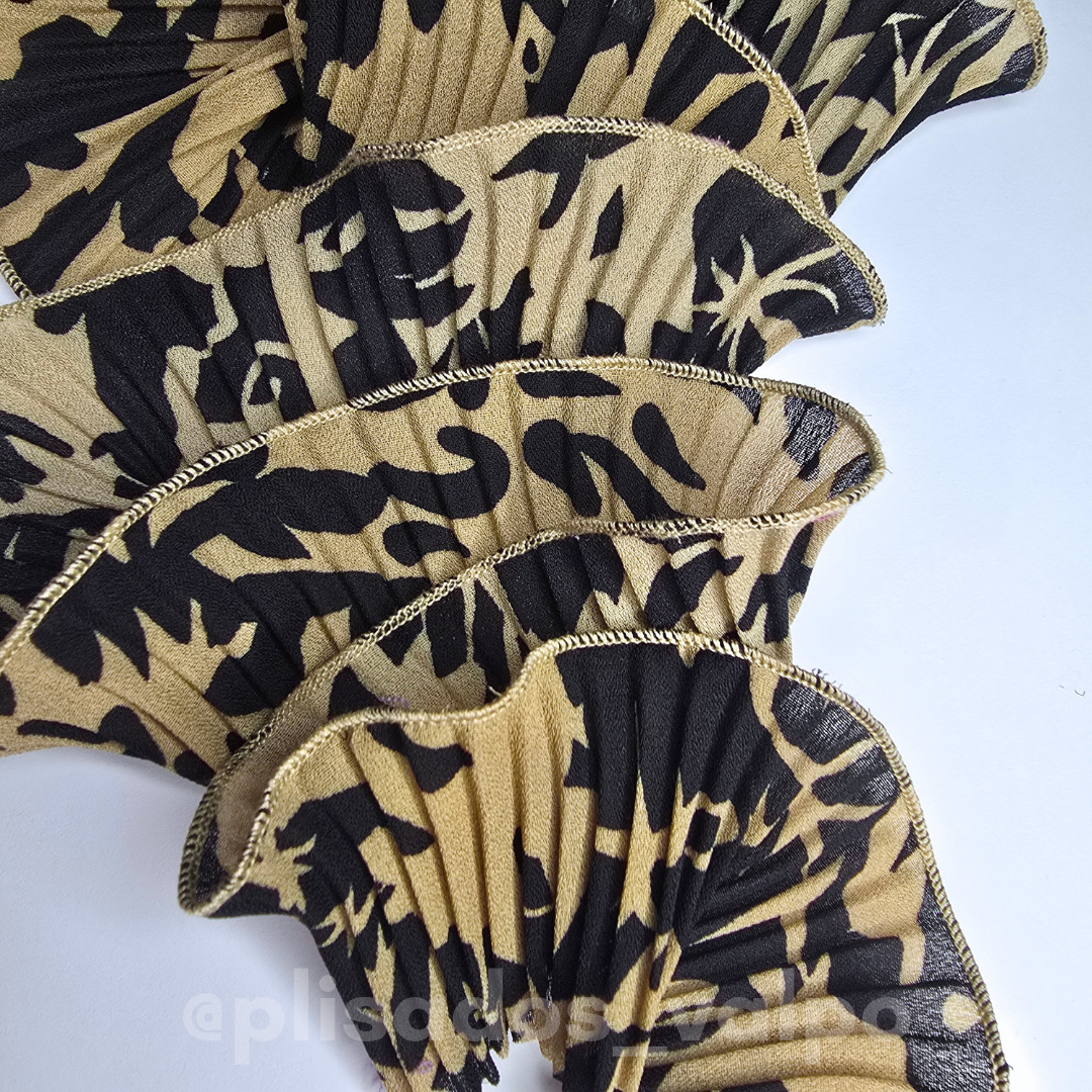 Plisado gasa / aesthetic beige