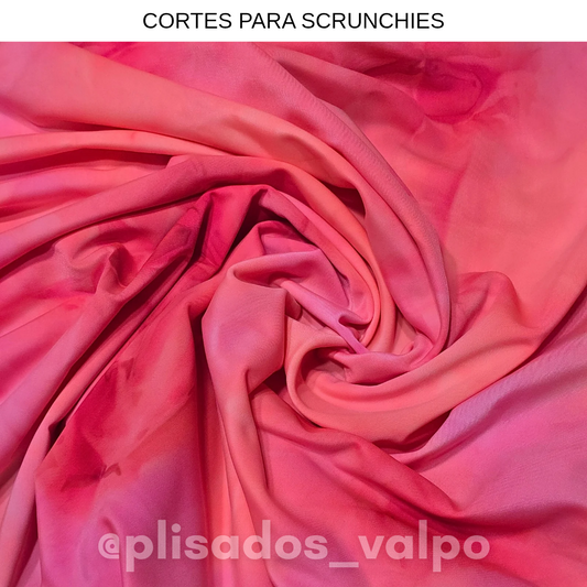 Lycra dupont / Tie dye rosa