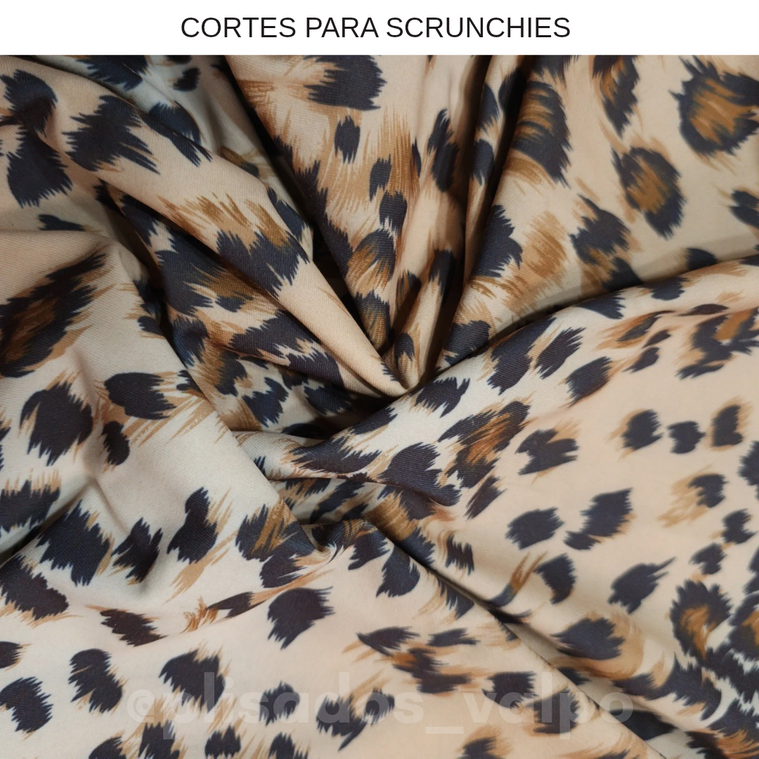 Lycra Dupont / animal print moka