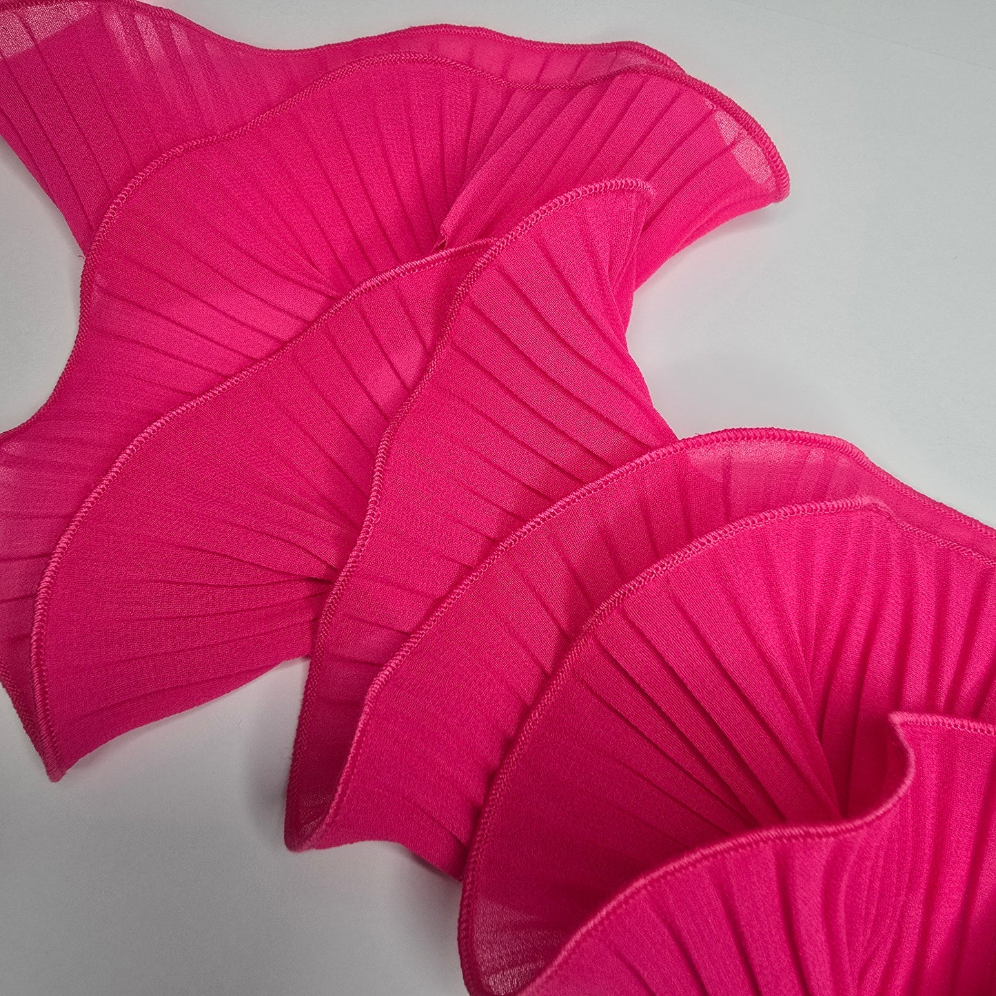 Plisado gasa / Fucsia