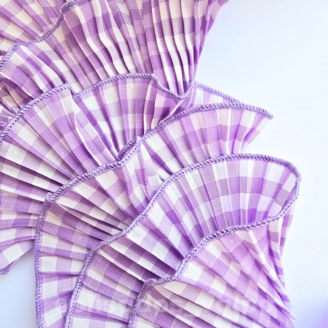 Plisado Madison / Vichy lila 💜