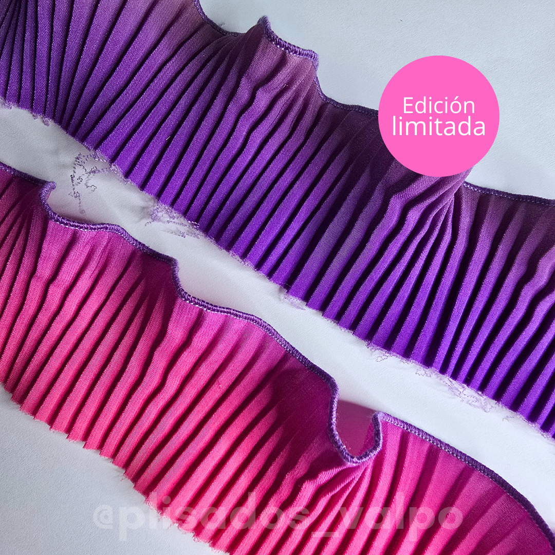 Plisado micro fibra / fantasía multicolor