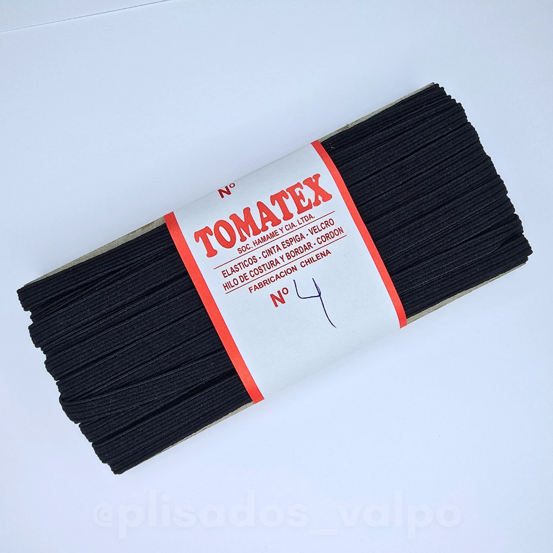Elástico TOMATEX N°4 / azúl marino