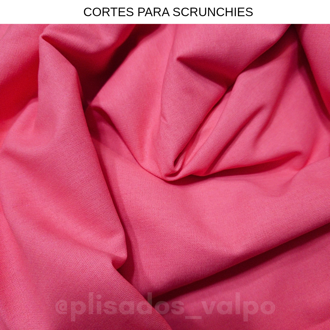 Lino algodón / rosado frutilla