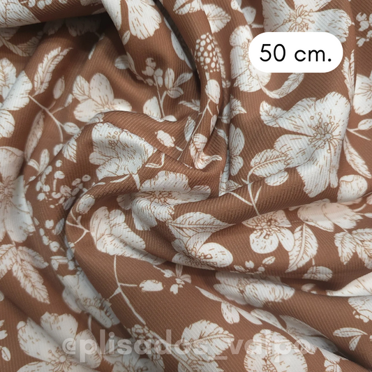 Microfibra / Jardín otoñal 1/2 mt