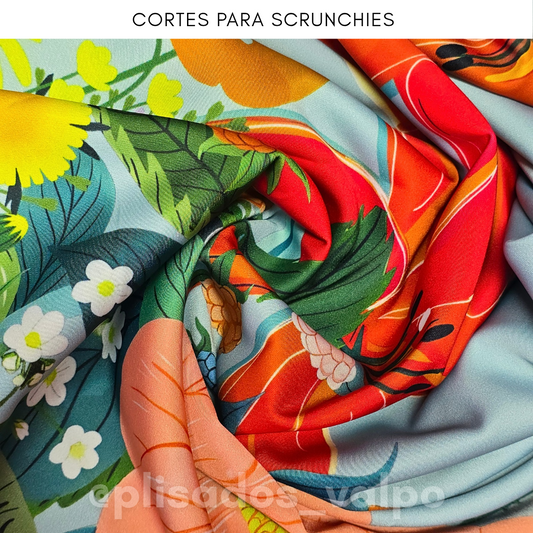 Pandora satín / jardín agua