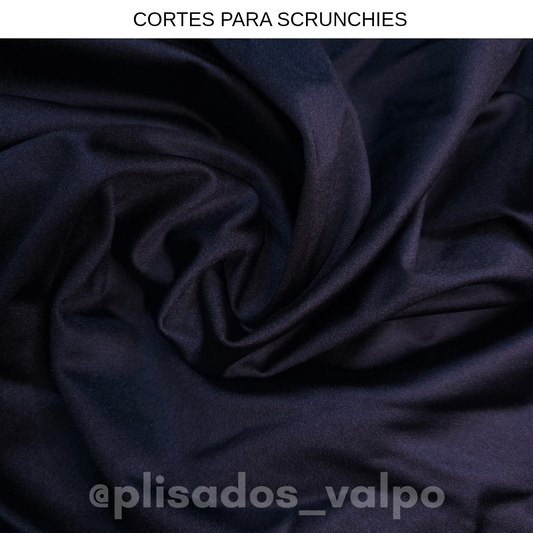 Lycra Dupont / azúl marino satinado