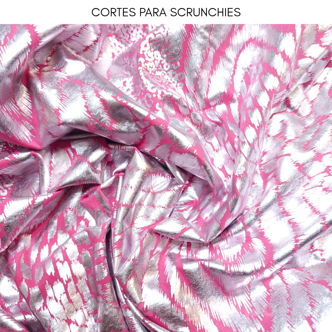 Lycra Dupont / animal print pink