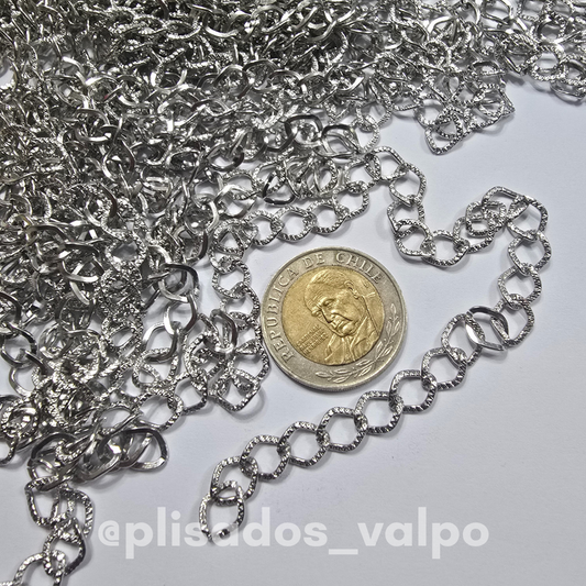 Cadena metalica 9x7x1mm x 1mt