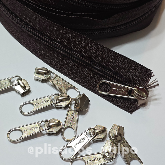 Cierre Nylon N°5 65cm Negro