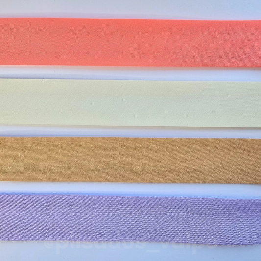 Sesgo algodón / 25 mm