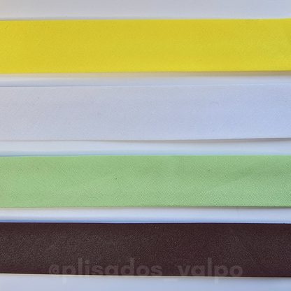 Sesgo algodón / 25 mm