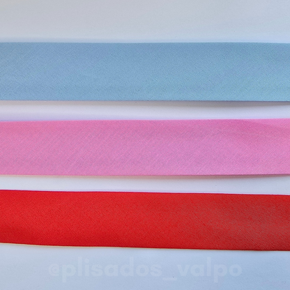 Sesgo algodón / 25 mm