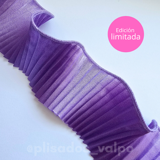 Plisado satín / mauve