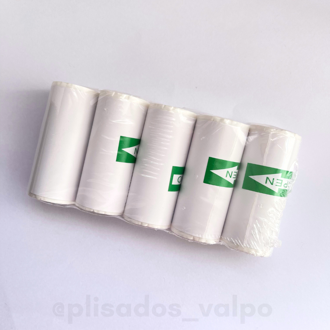 Papel térmico adhesivo 1u.