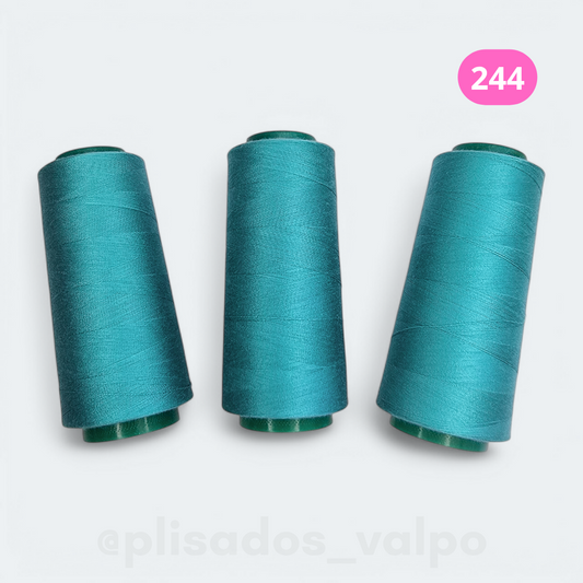 Hilo de coser SABLE / verde turquesa (244)