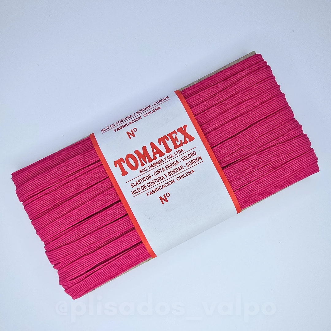 Elástico TOMATEX N°4 / fucsia