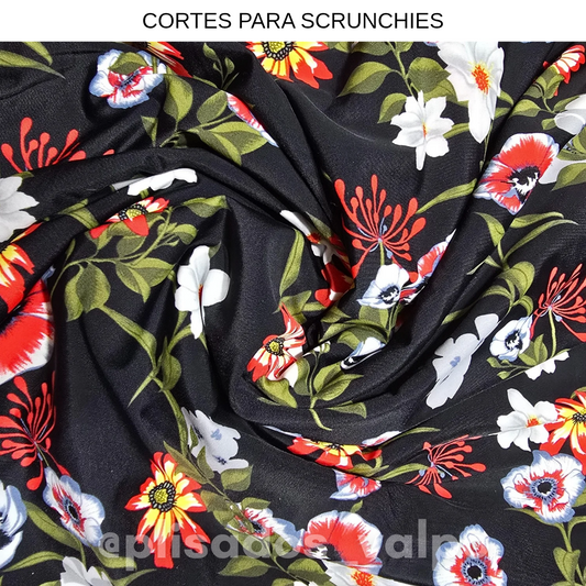 Lycra dupont / Jardín negro