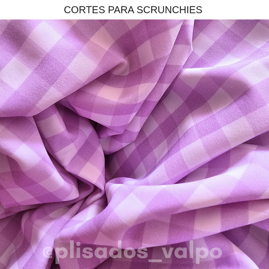 Lycra Dupont / vichy lila