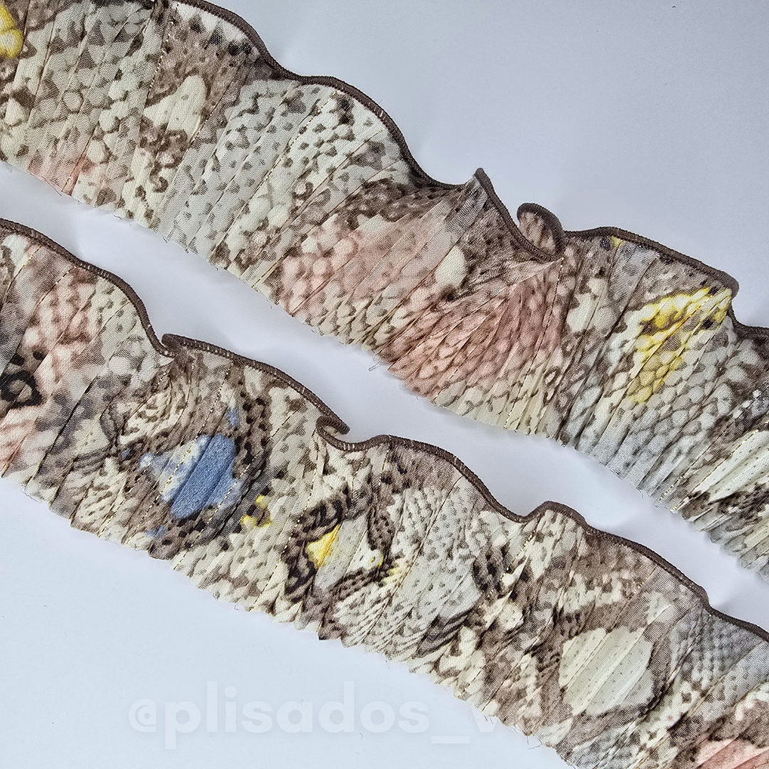 Plisado gasa / Dark snake b.café