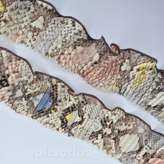 Plisado gasa / Dark snake b.café