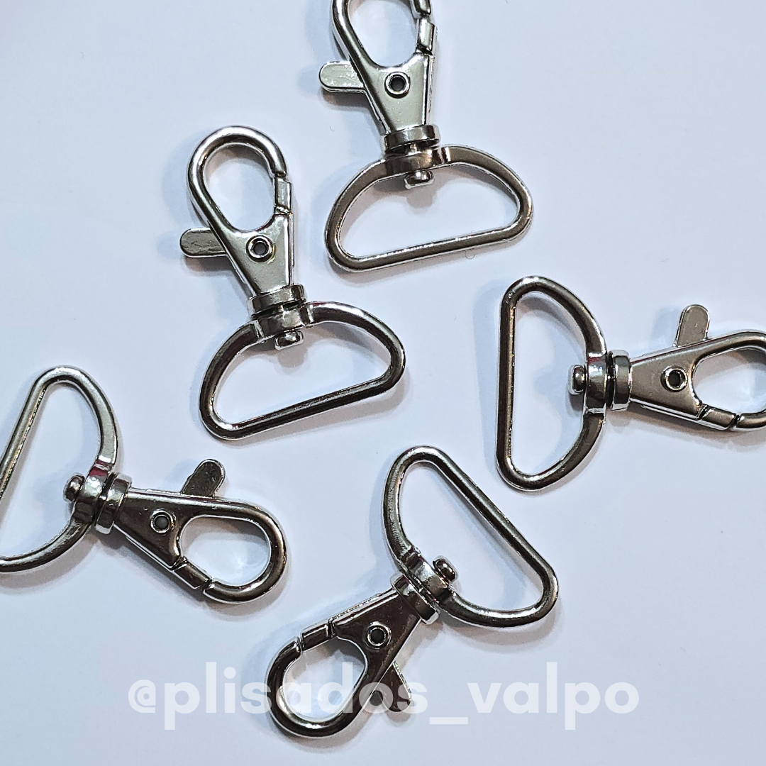 Mosqueton metalico 25mm