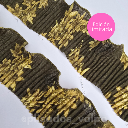 Plisado gasa / bosque