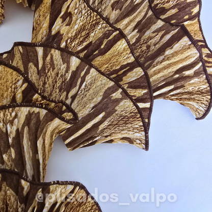 Plisado micro fibra / Gold snake
