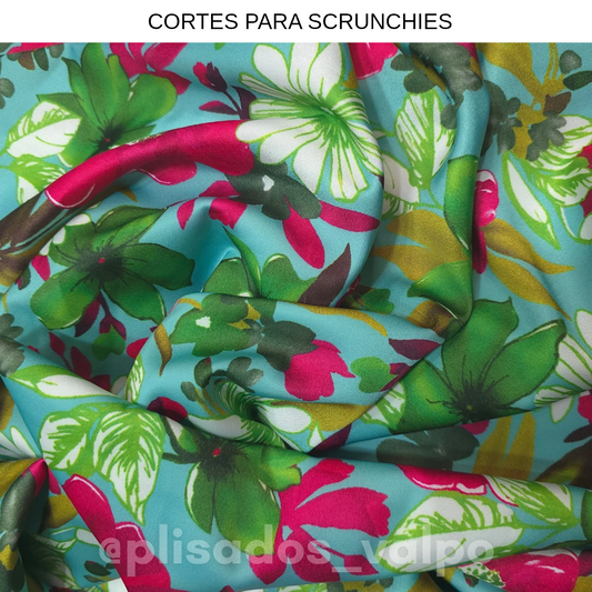 Pandora satín / Aqua spring