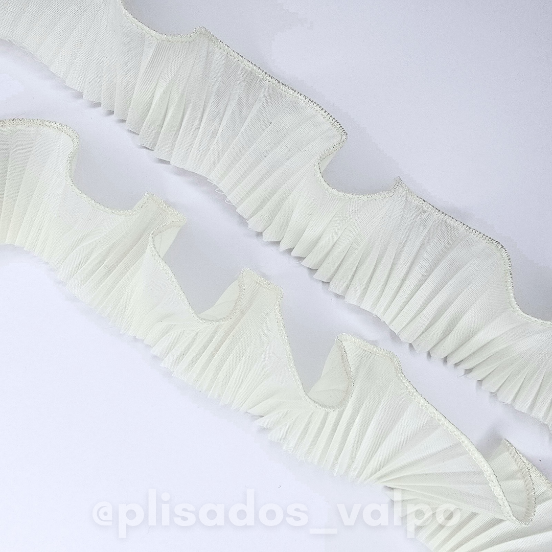 Mini plisado / Full crema