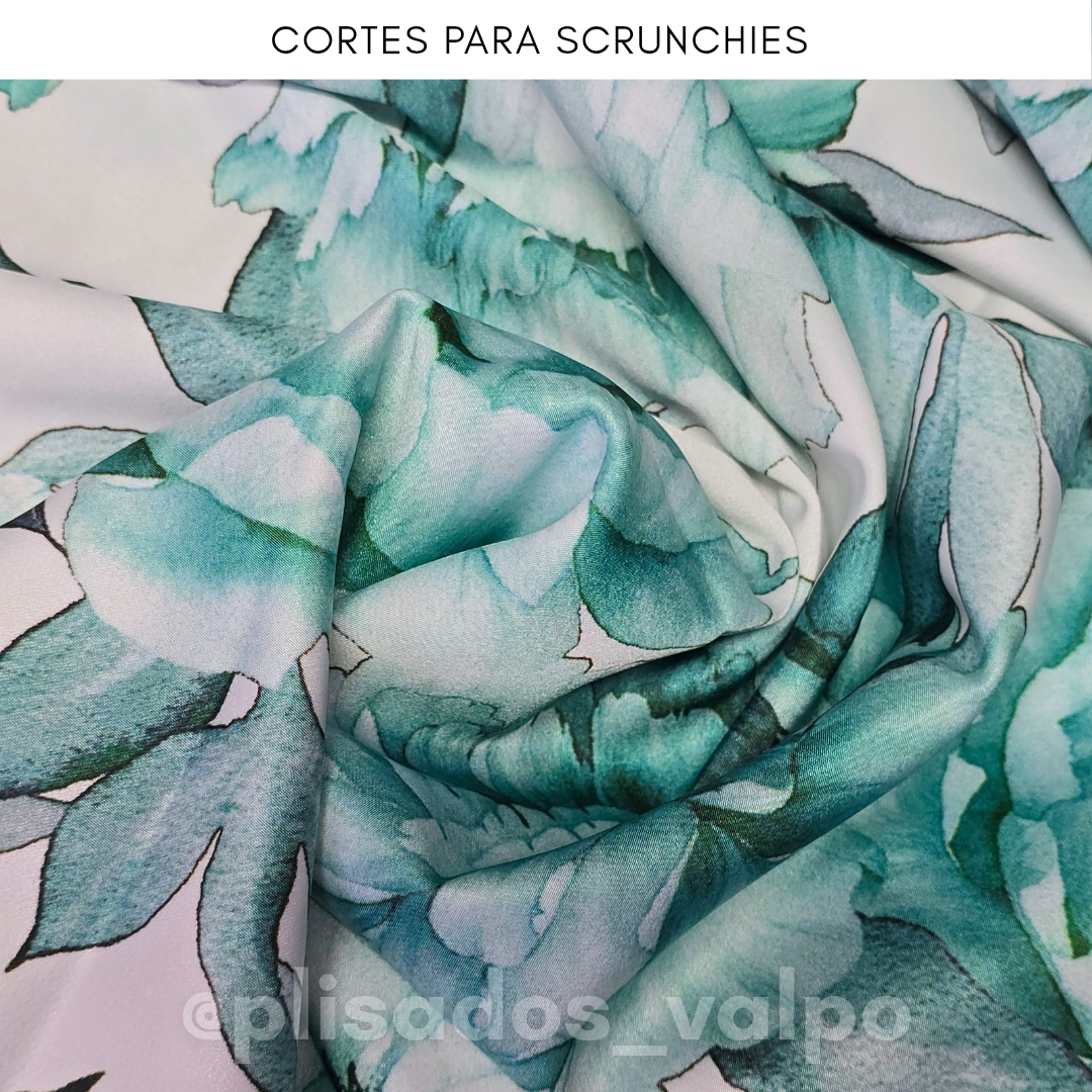 Pandora satín / jardín blanco