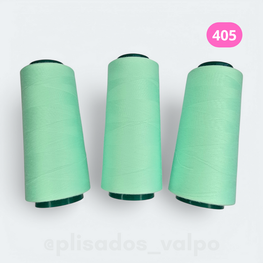 Hilo de coser SABLE / verde menta pastel (405)