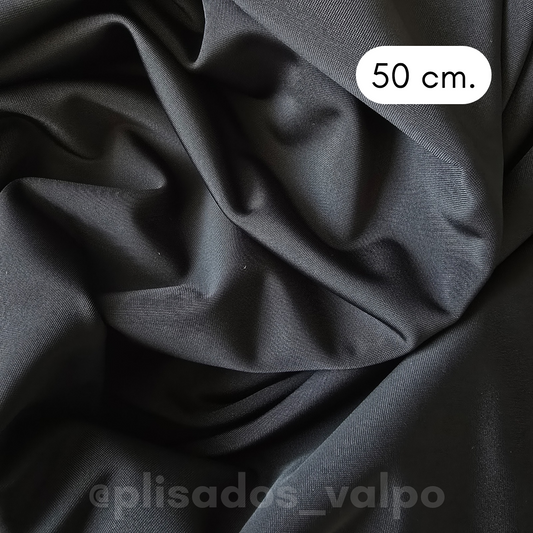 Lycra Dupont / Negro 1/2 mt