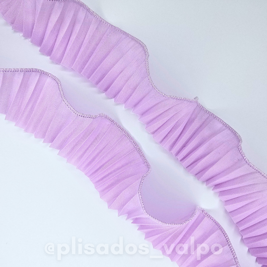 Mini plisado / Lila B.blanco