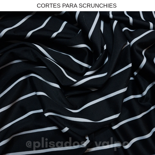Lycra Dupont / líneas negro