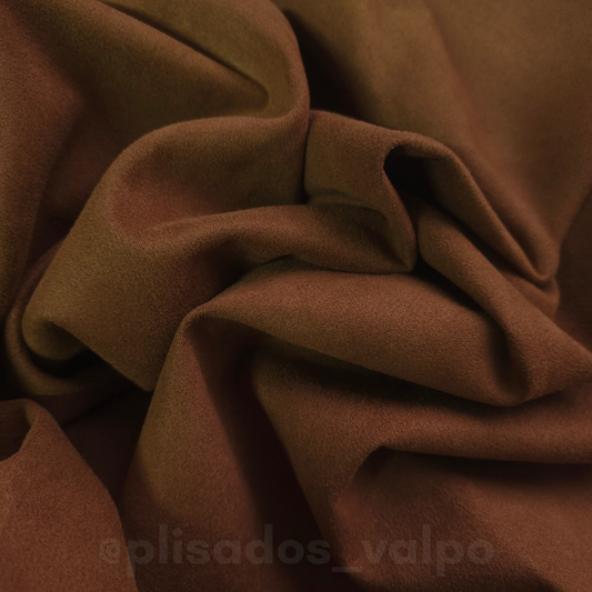 Scuba suede / camel 1 mt.