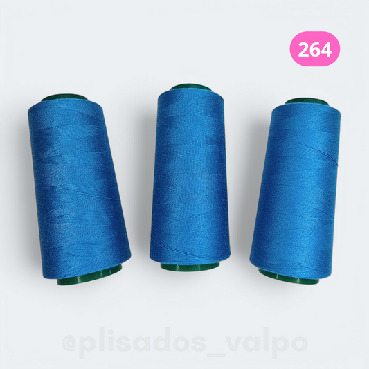 Hilo de coser SABLE / azul turquesa claro (264)