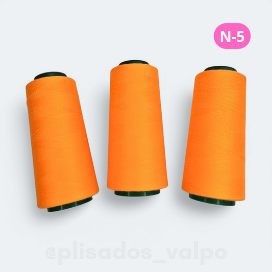 Hilo de coser SABLE / naranja neón (N-5)