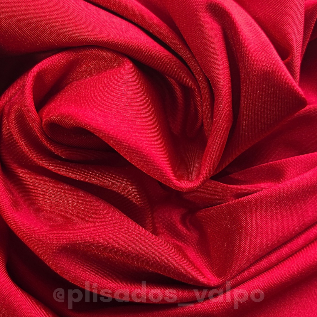 Lycra Dupont / Rojo bandera satinado 1 mt.