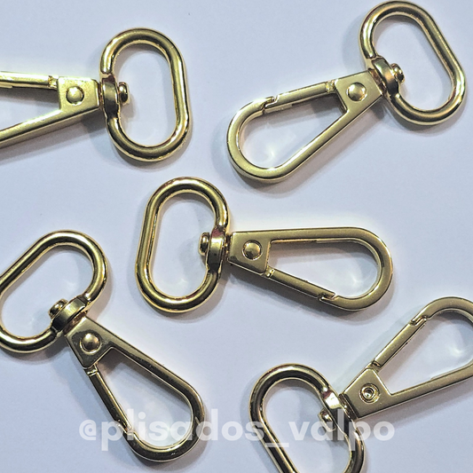 Mosqueton dorado 20mm