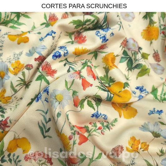 Microfibra / Popurrí floral