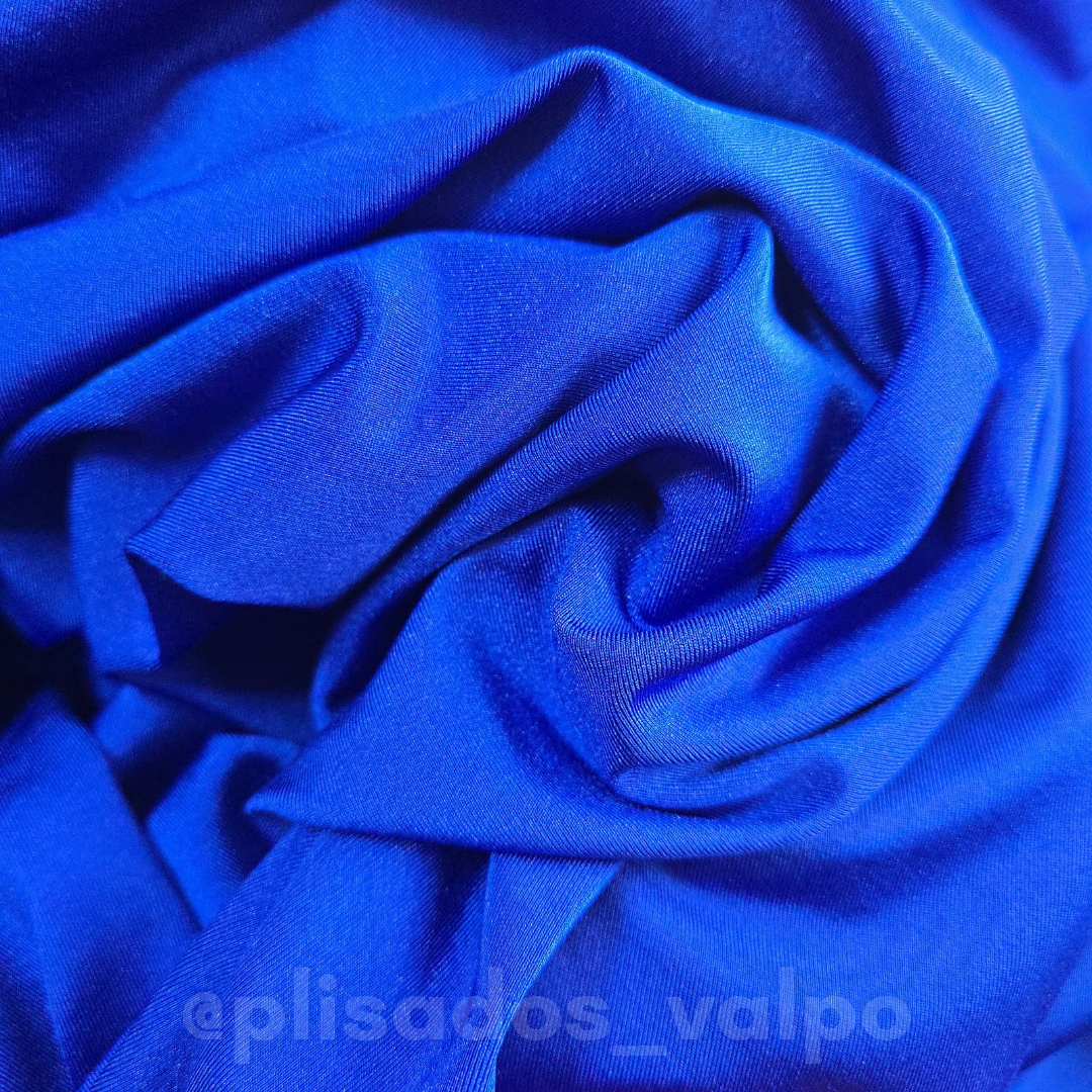 Lycra Dupont / Azúl rey satinado 1 mt.