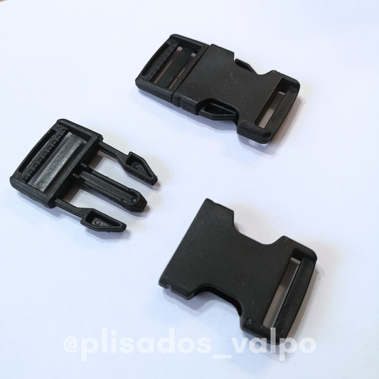 Tip Top plastico negro 25mm