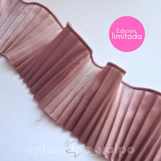 Plisado satín / rosé