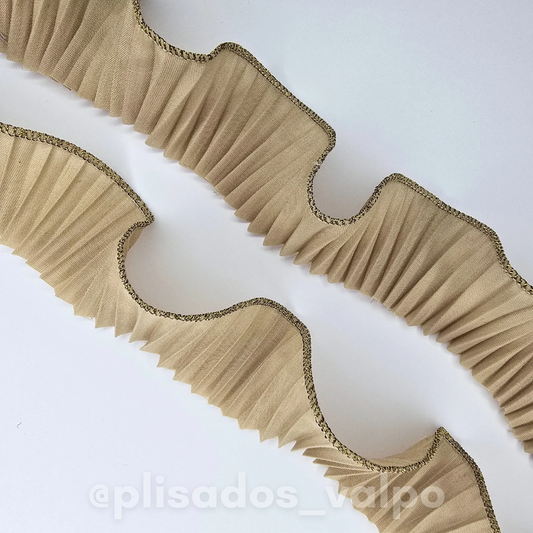 Mini plisado / Beige B.Olivo