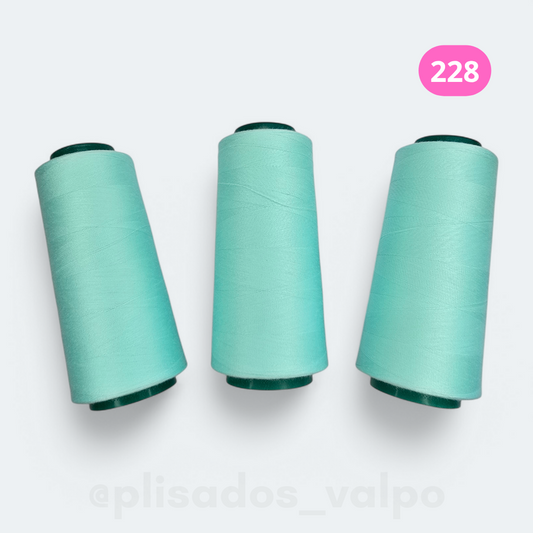 Hilo de coser SABLE / verde agua pastel (228)